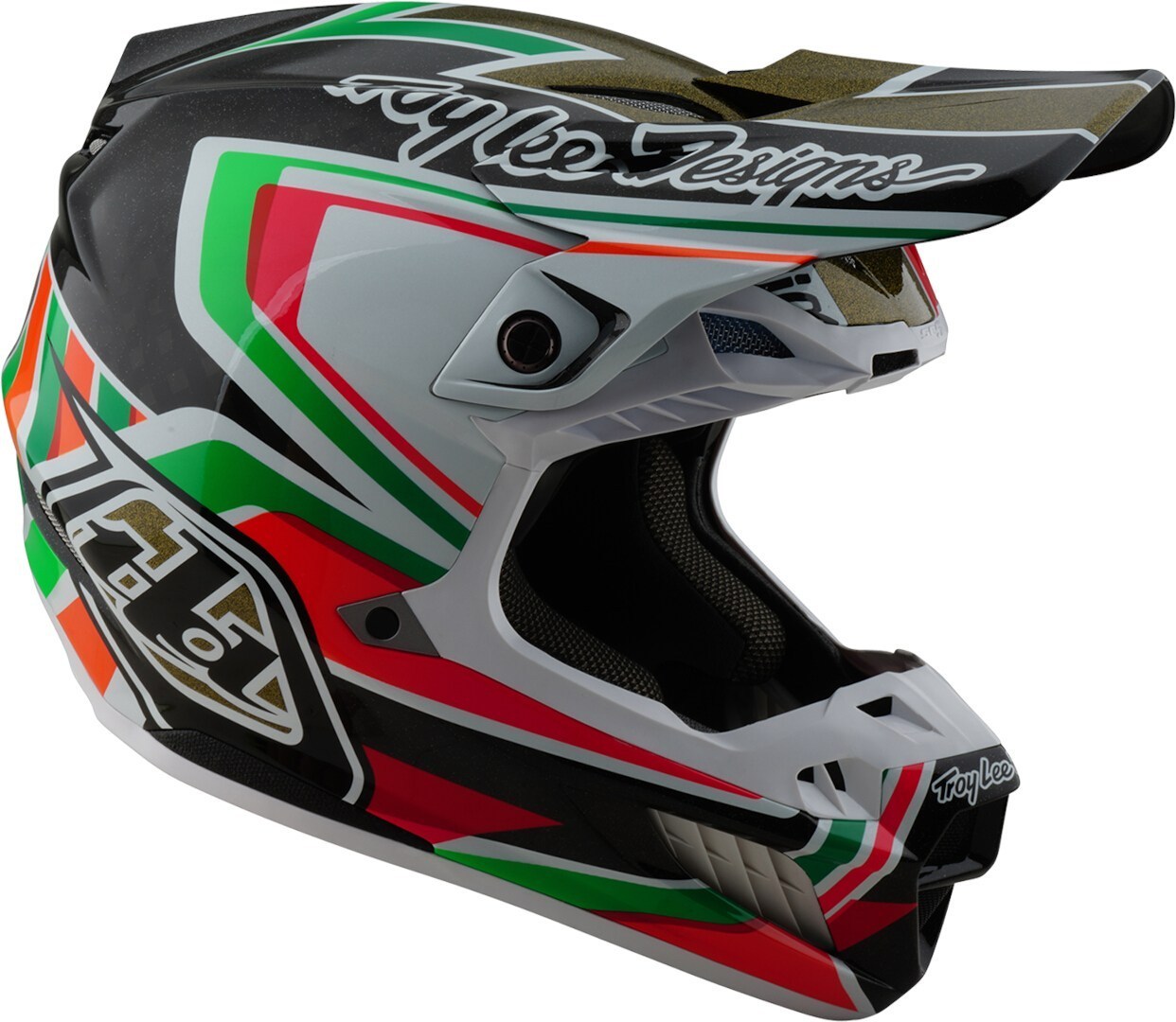 Troy Lee Designs SE5 Carbon MIPS Labyrinth Motocross hjälm Förlust (58/59) Figur 7
