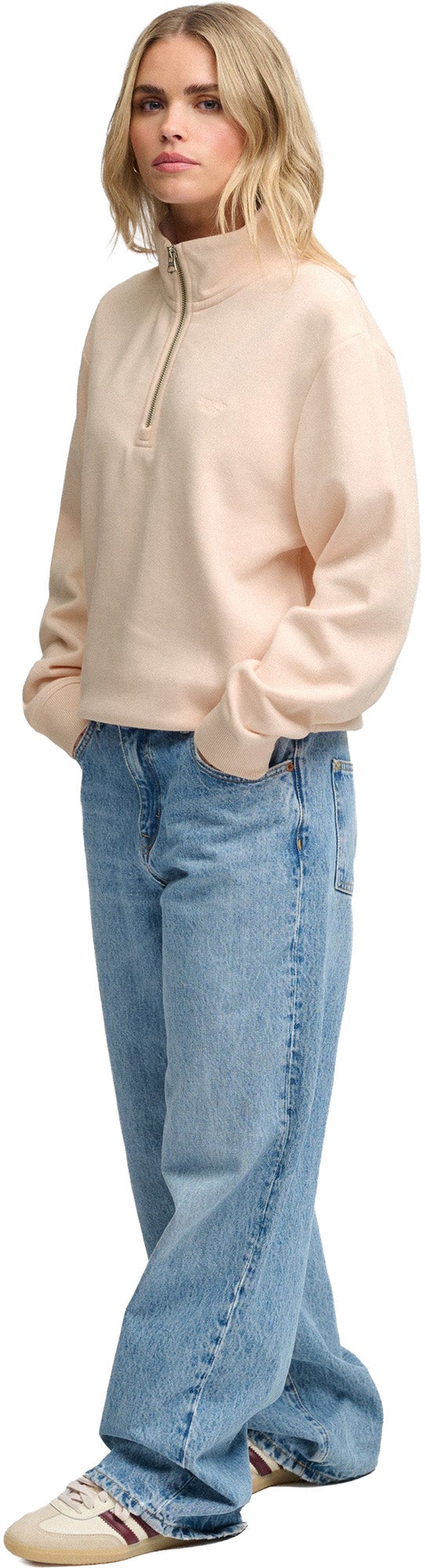 Superdry & Co Signature Ladies Sweatshirt pink XS Figure 7