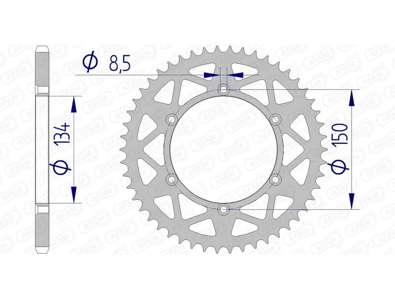 AFAM Aluminiumkrone 17206520 Figur 2
