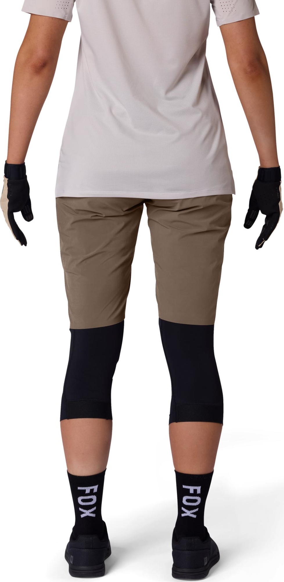 FOX Flexair Short de vélo pour dames Marron clair 2 Figure 6