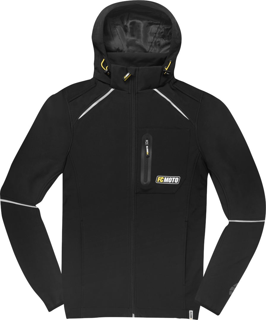 FC-Moto FCM-SSJ Giacca Softshell nero L Figura 1