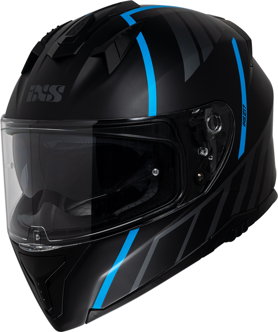 IXS iXS217 2.0 Casco nero opaco/blu S (55/56) Figura 1
