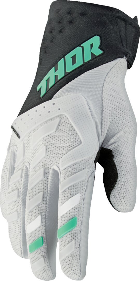 Thor Spectrum 2024 Damen Motocross Handschuhe schwarz/grau L Abbildung 1