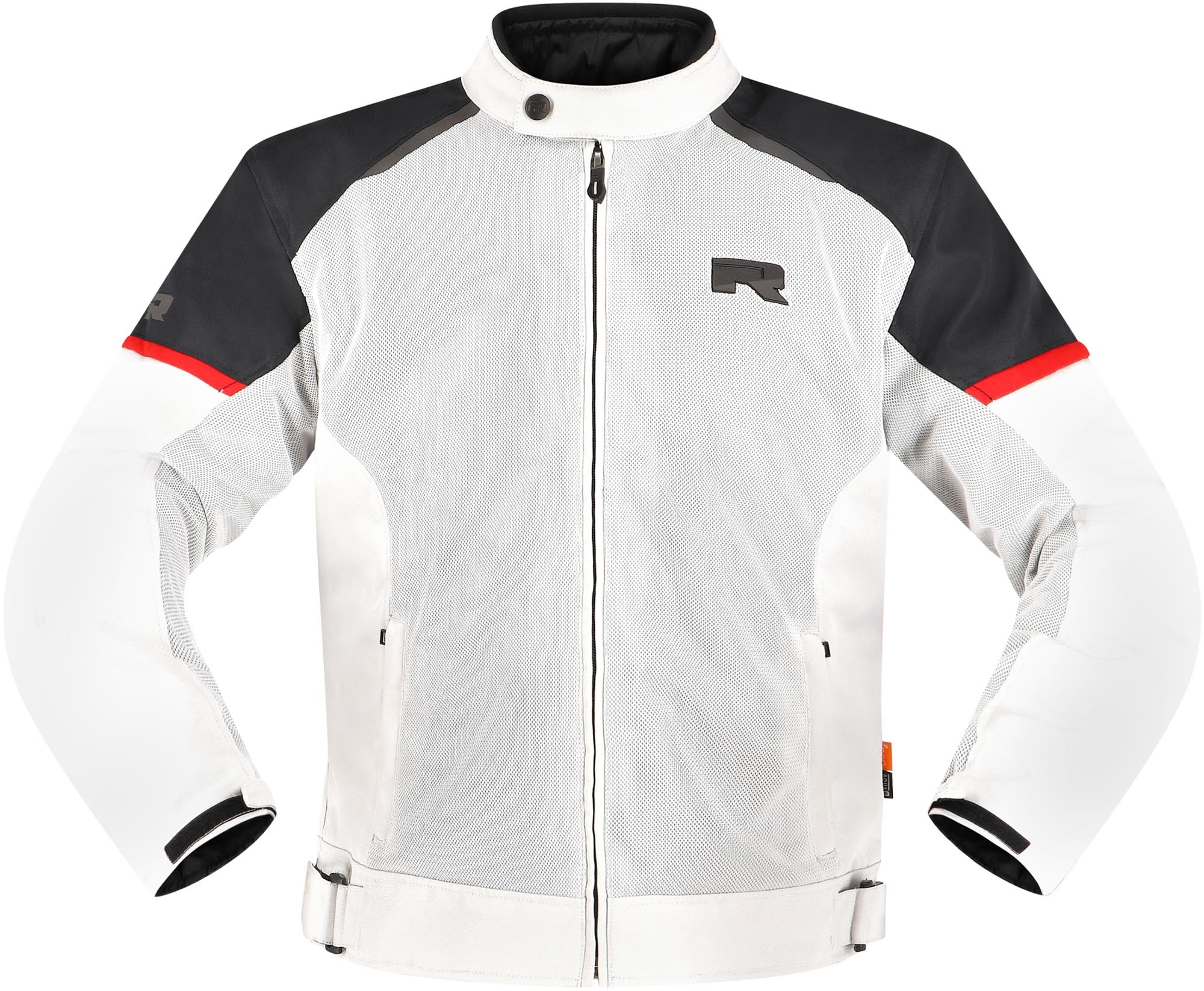 Richa Auyan waterproof Motorcycle Textile Jacket white/black/red 5XL Figure 1