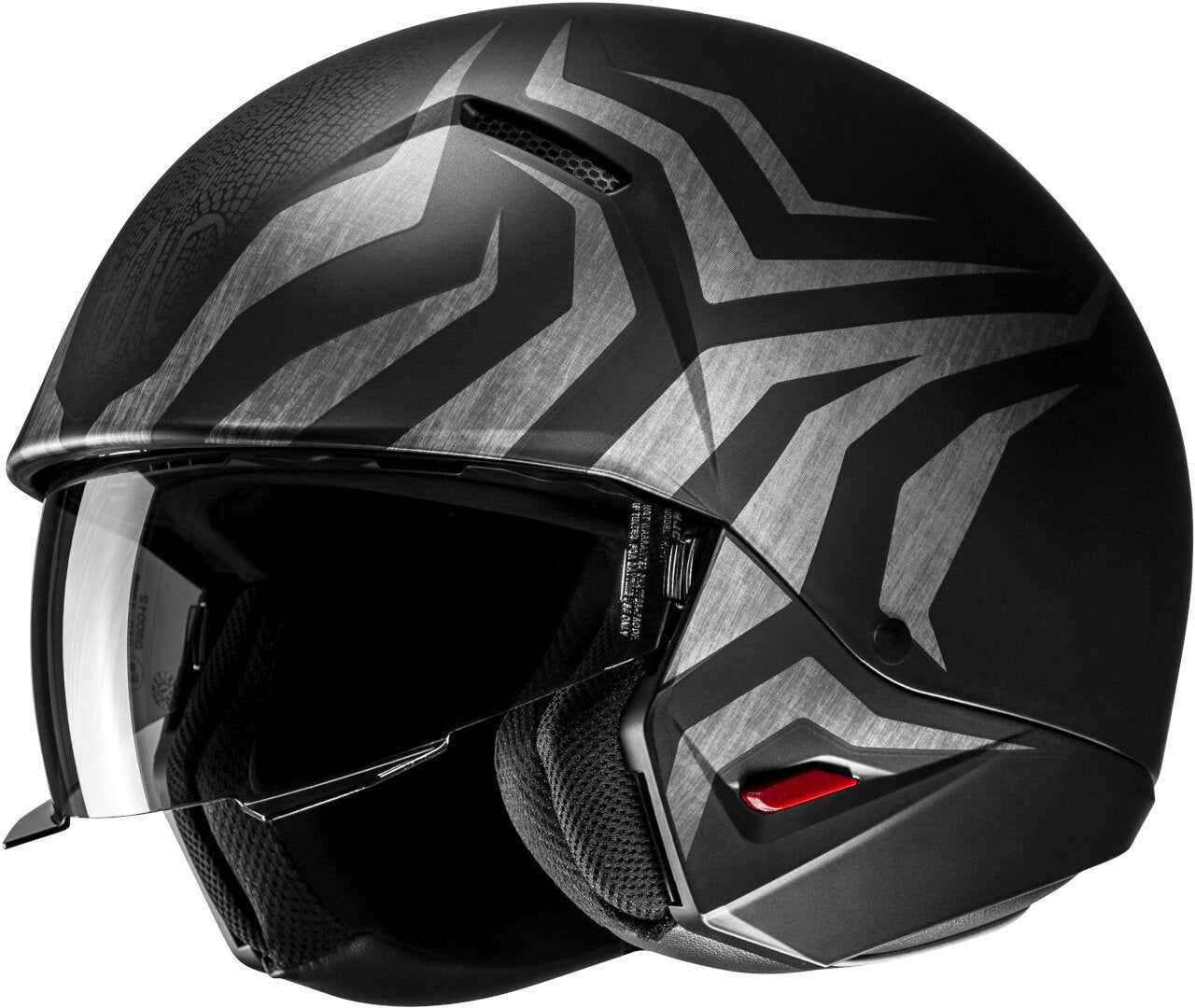 HJC i20 Thorn Casco Jet nero/argento XL (60/61) Figura 2