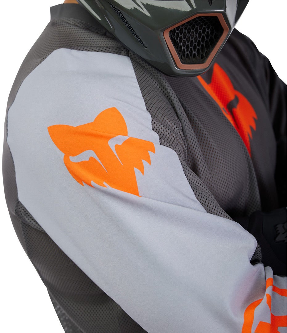 FOX Ranger Air Off-Road Motocross Jersey grau L Abbildung 3