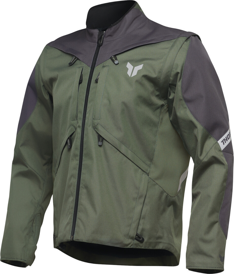 Thor Terrain Giacca in tessuto Verde scuro/nero M Figura 1