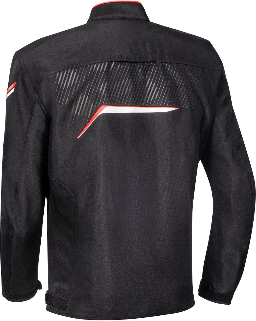 Ixon Slash Light Motorcycle Textile Jacket black/white/red M Figure 2