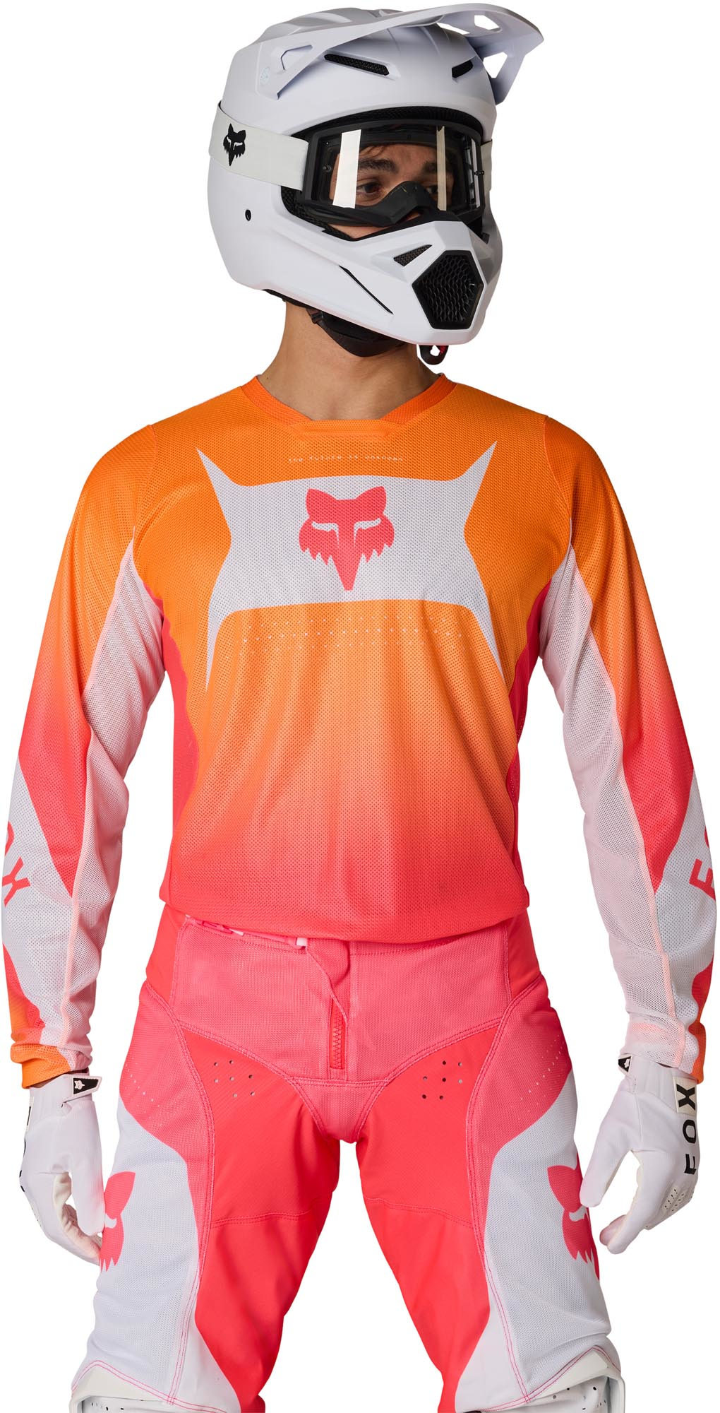 FOX 180 Air Taper Motokrosový dres neonově růžová M Obrázek 3