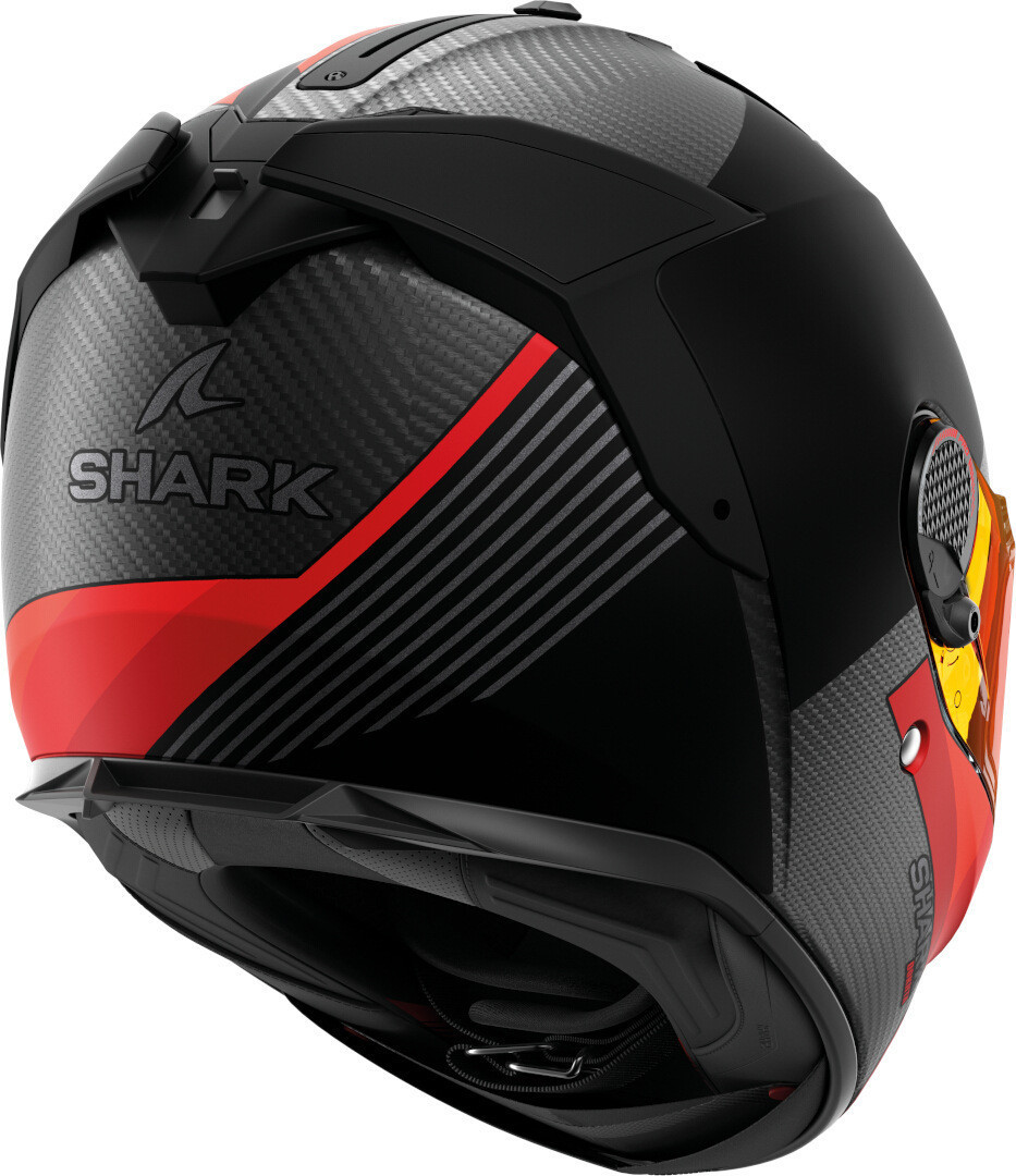 Shark Spartan GT Pro Dokhta Carbon Hjälm Svart matt/röd XS (53/54) Figur 4