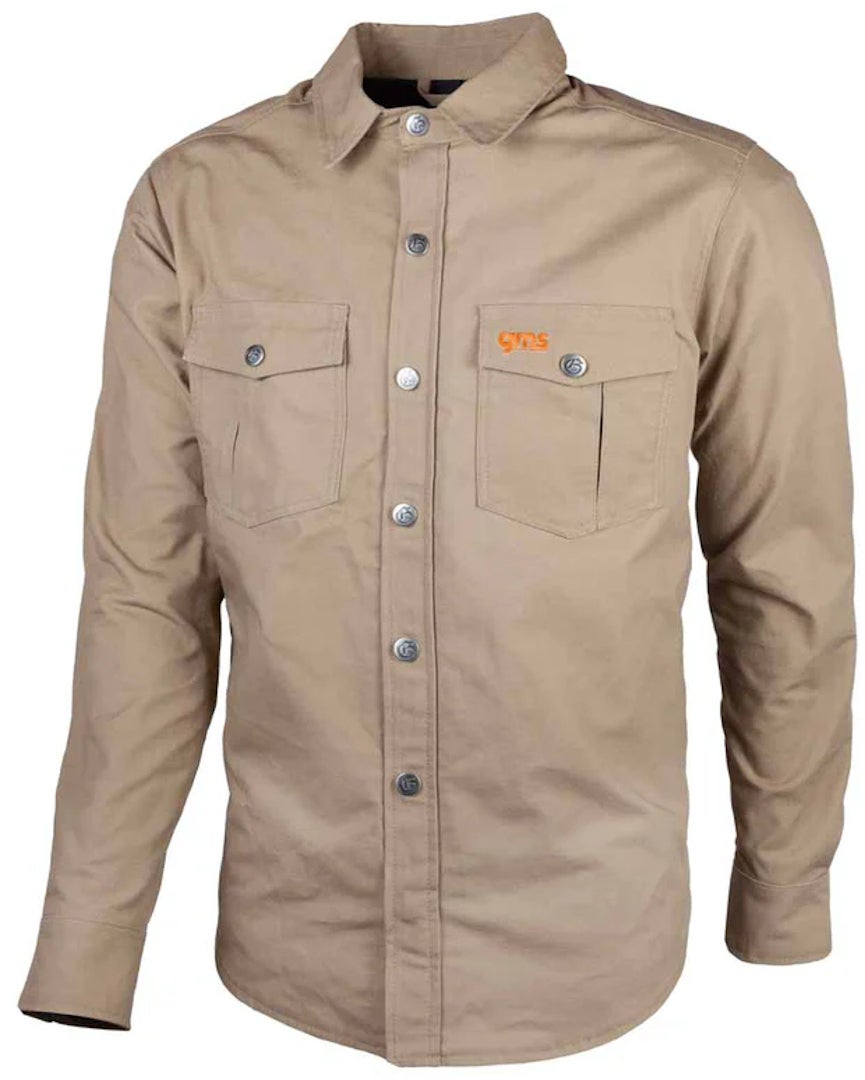 GMS Puma Motorcykel skjorte beige L Figur 1