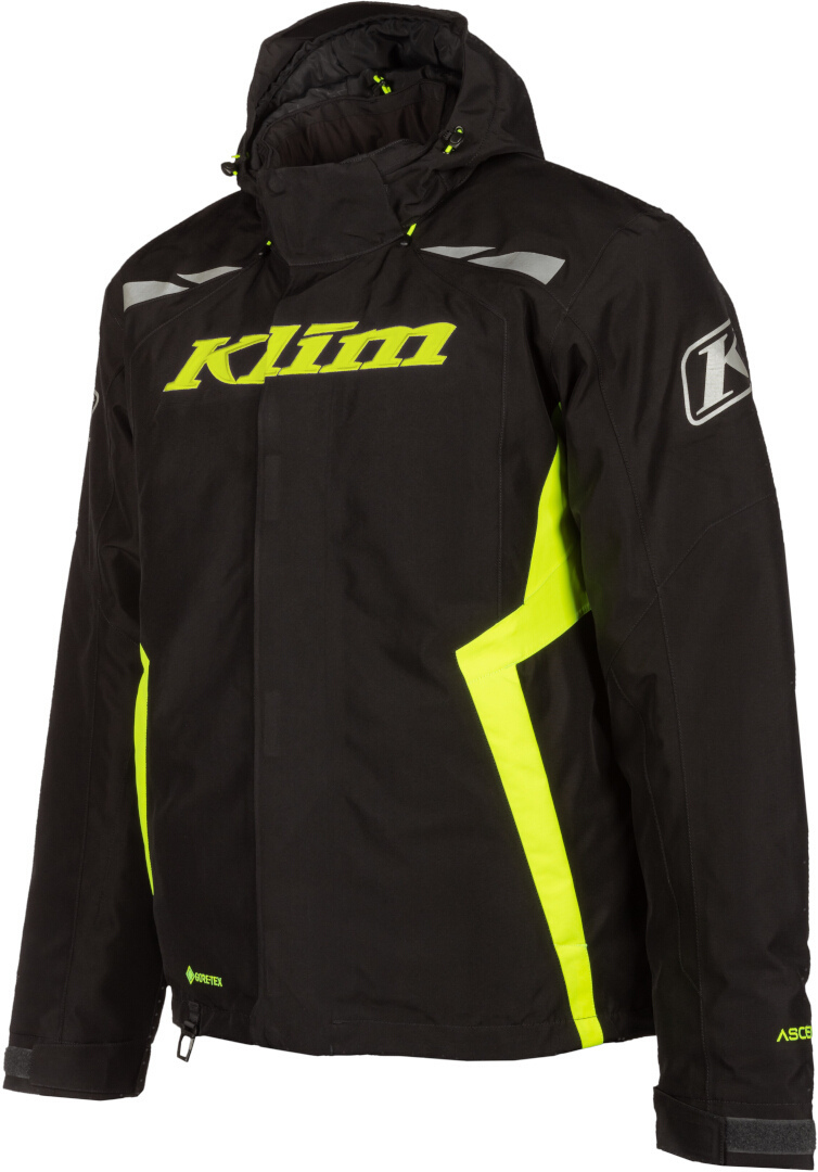 Klim Rift Jachetă de snowmobil negru/neon S Figura 1