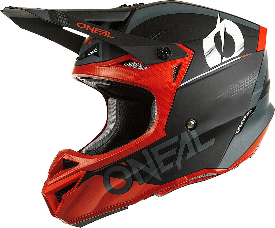Oneal 5Series Haze V.22 Casco motocross nero/rosso M (57/58) Figura 1