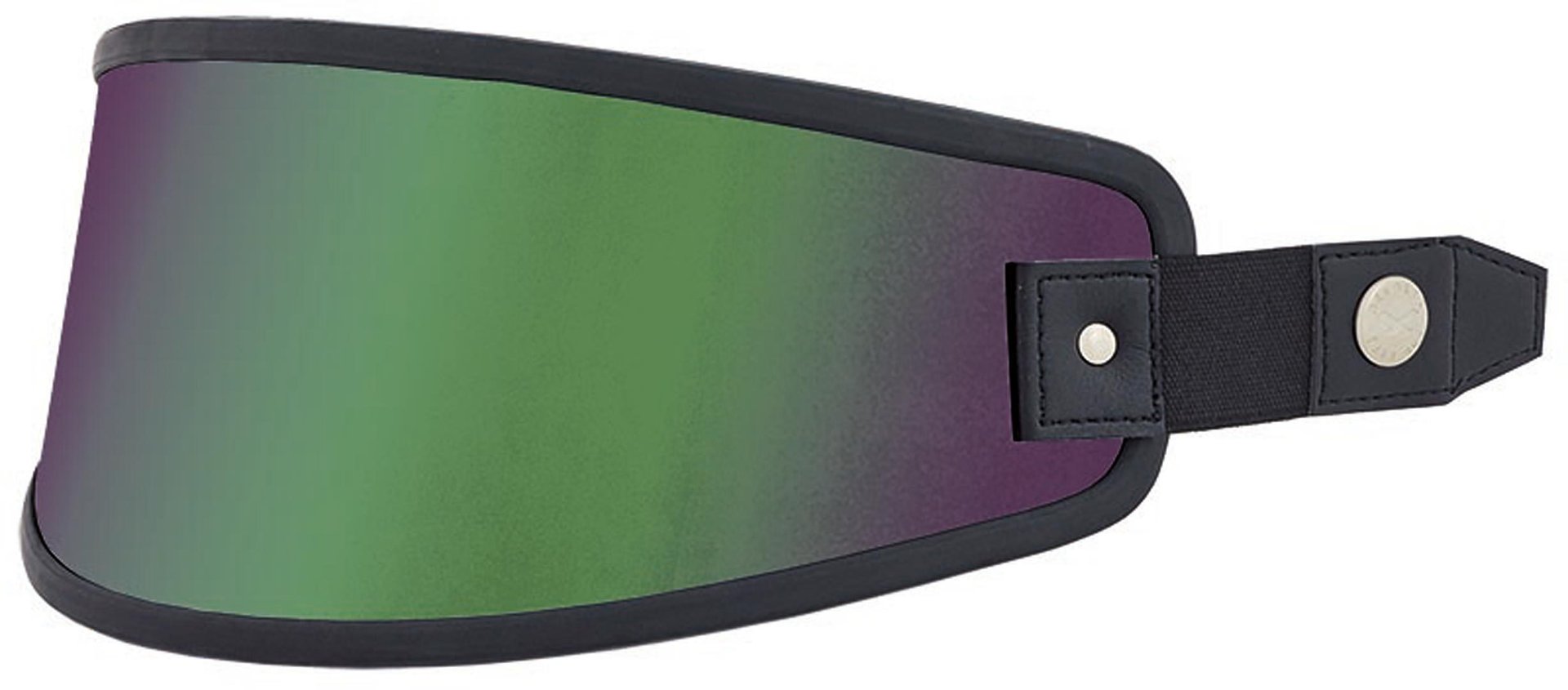Nexx X.G100 Viziera cu butoane cu capete Iridium Green Figura 1