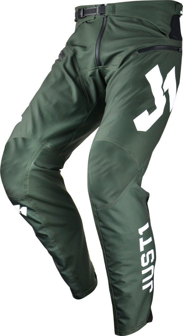 Just1 J-Flex Pantalon de vélo Vert militaire 34 Figure 1