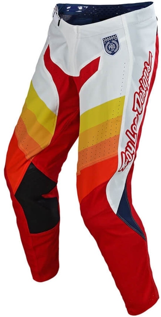 Troy Lee Designs SE Pro Mirage Motocross Pants red/white 36 Figure 1