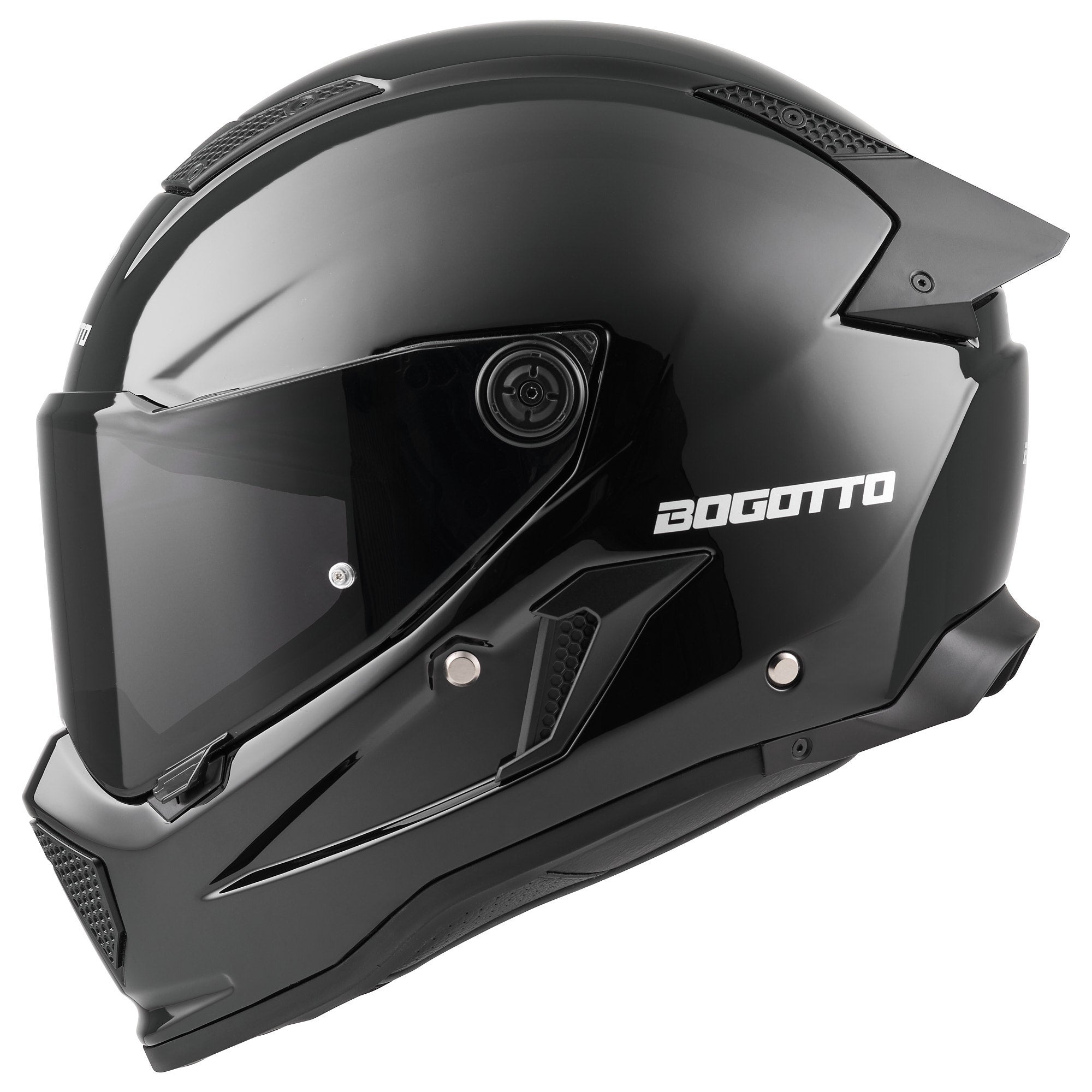 Bogotto Rapto Hjälm svart XS (53/54) Figur 2