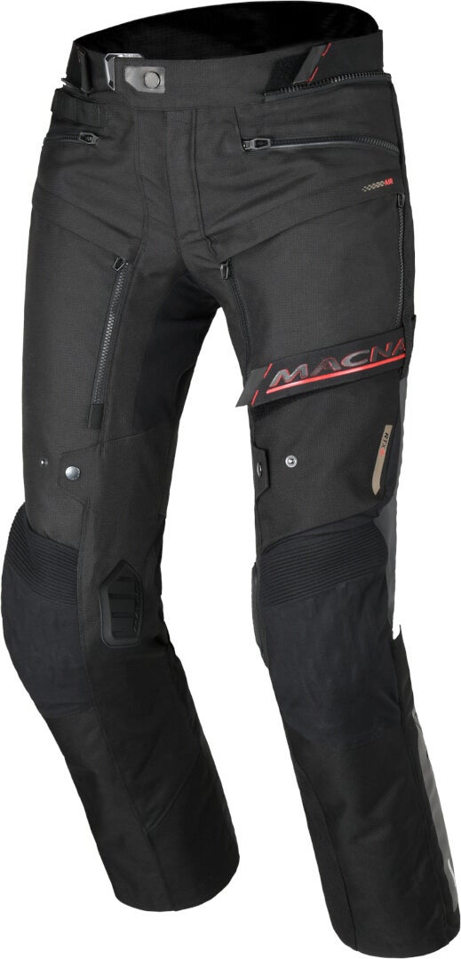 Macna Novac waterproof Motorcycle Textile Pants black/grey Long M Figure 1