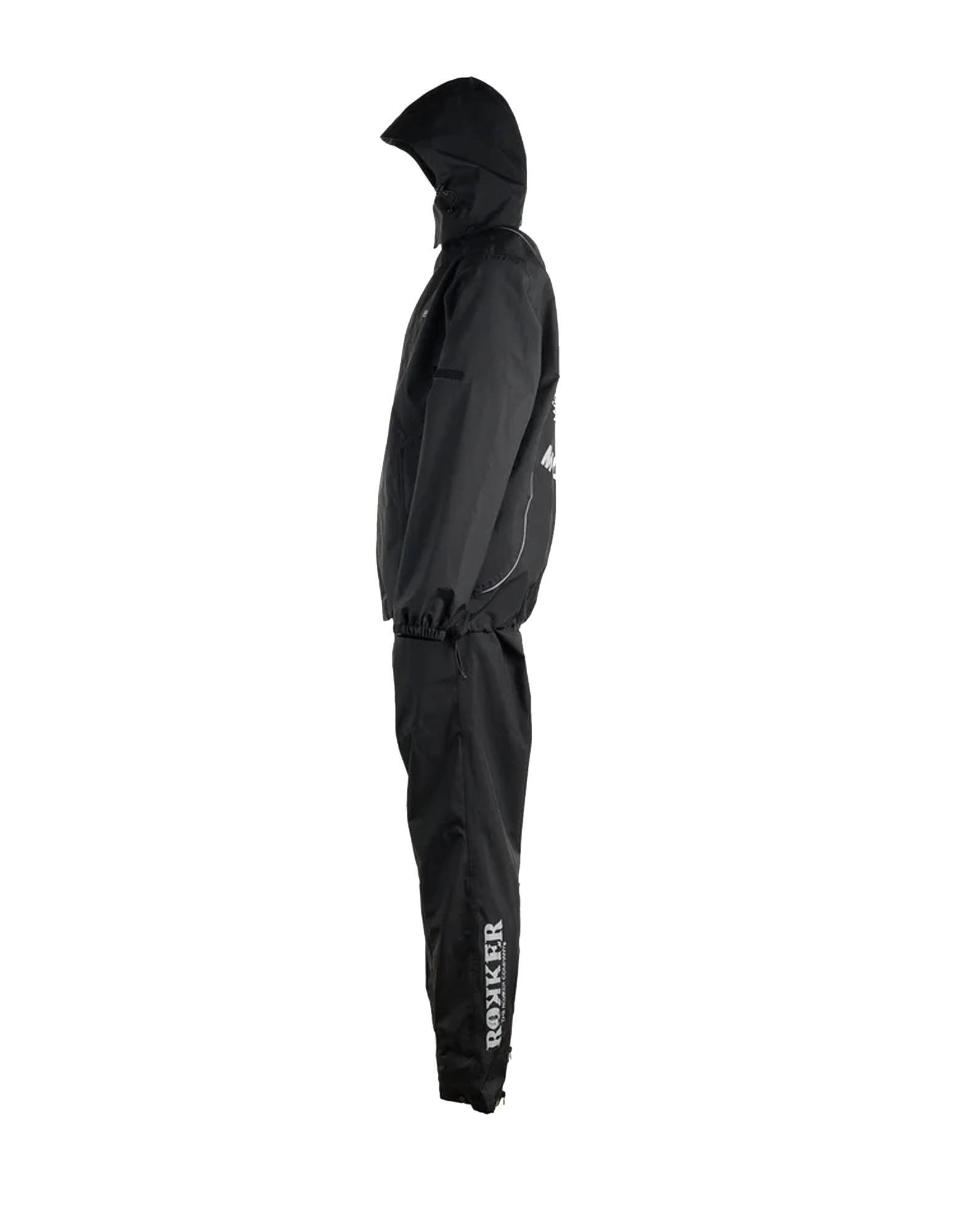 Rokker TRC Classic 2- Piece Motorcycle Rain Suit 2XS Figure 7