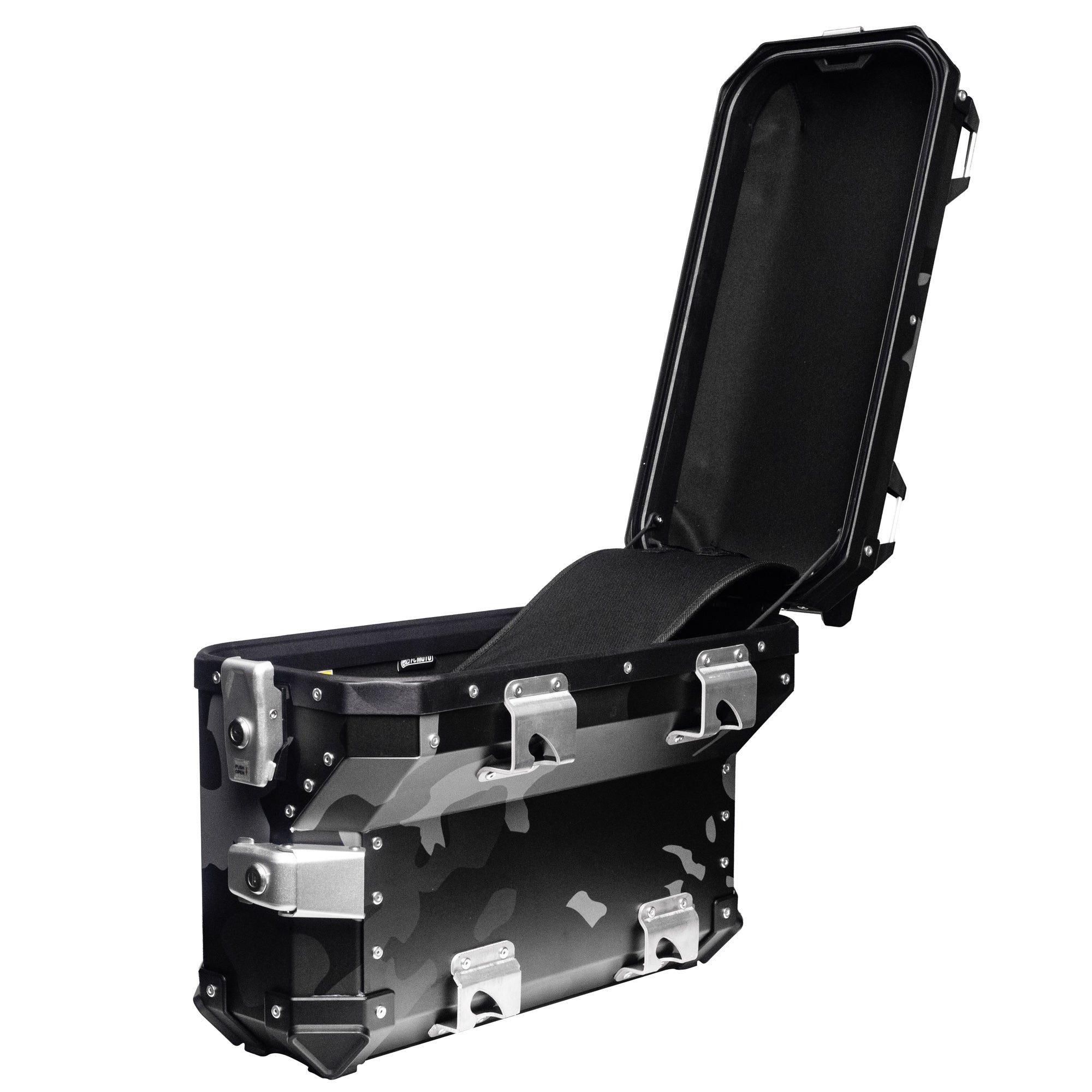 FC-Moto Terreno EVO Camo 36 L Alu Side Case left with cutout black camouflage Figure 9