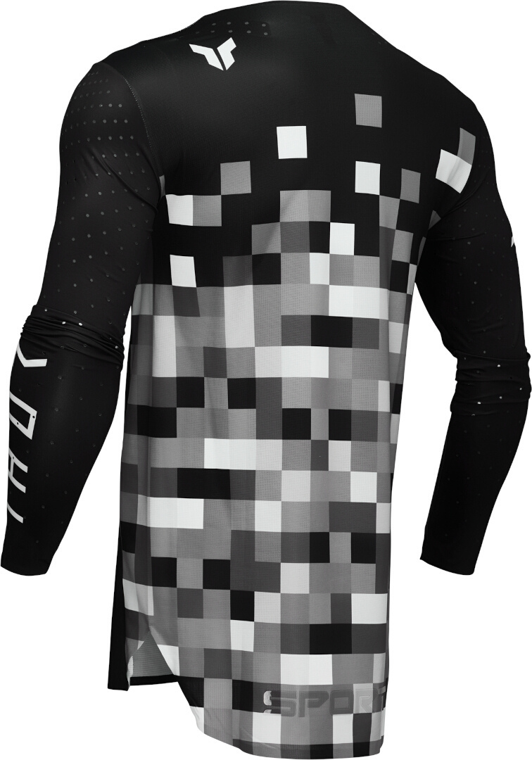 Thor Sportmode Riot Motocross trøje sort/grå/hvid 3XL Figur 4