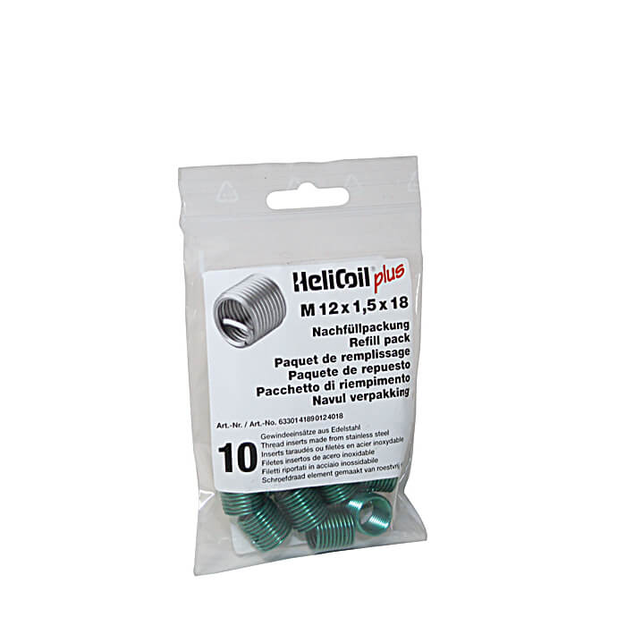 HELICOIL Nachfüllpackung Gewindeeinsätze M12 x 1.5 Figura 1
