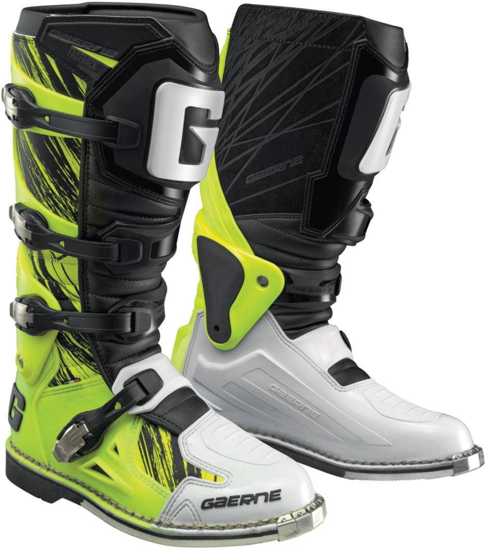Gaerne Fastback Endurance Botas de Motocross amarillo 47 Figura 1