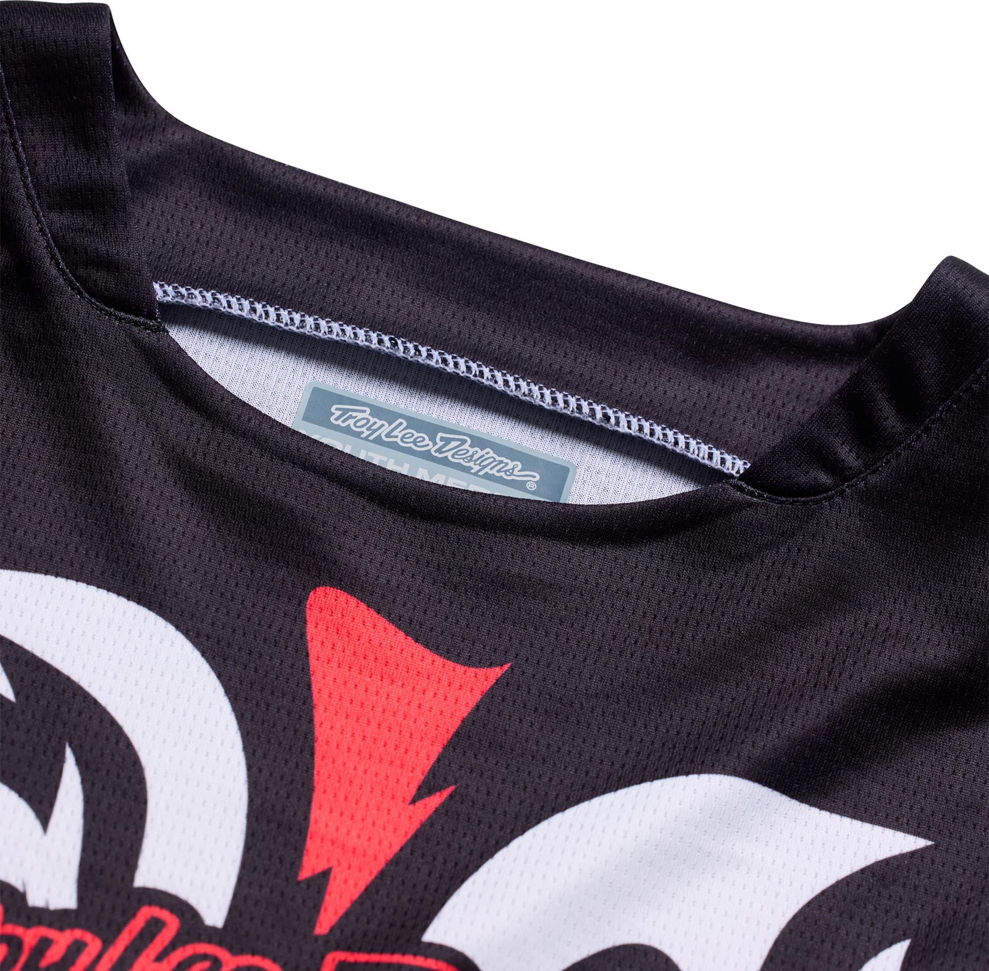 Troy Lee Designs GP Pro Cyclops Ungdoms motocrosstrøje sort/neonrød L Figur 3