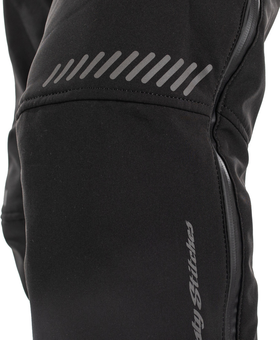 Rusty Stitches Softshell Overpants Pantalones textiles de moto negro L Figura 3