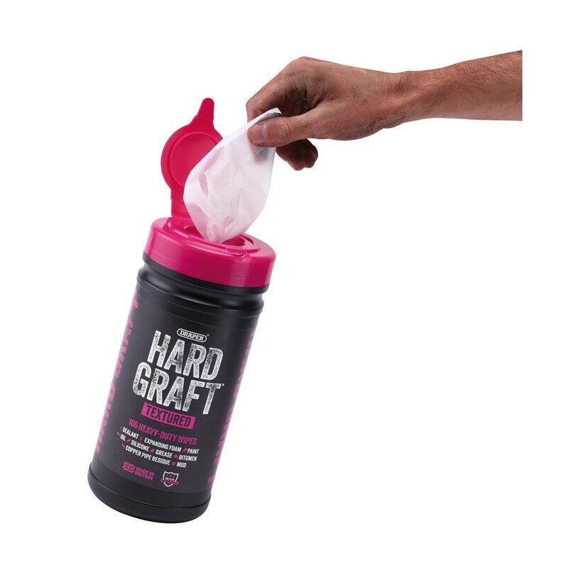 德雷珀 Hard Graft 多用途紋理濕巾（100 桶裝） 圖4