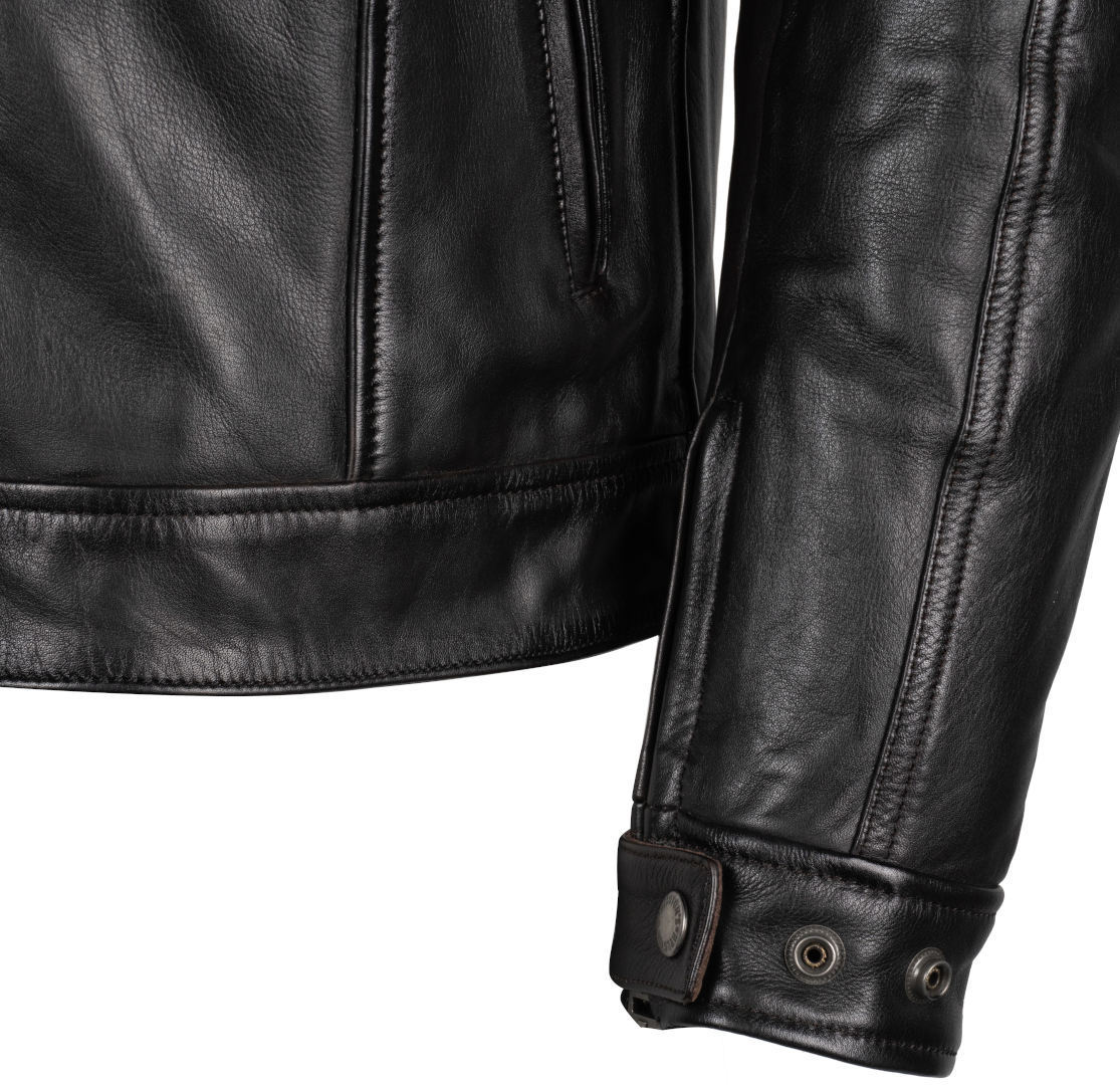 Helstons Elron Motorrad Lederjacke dunkelbraun L Abbildung 4