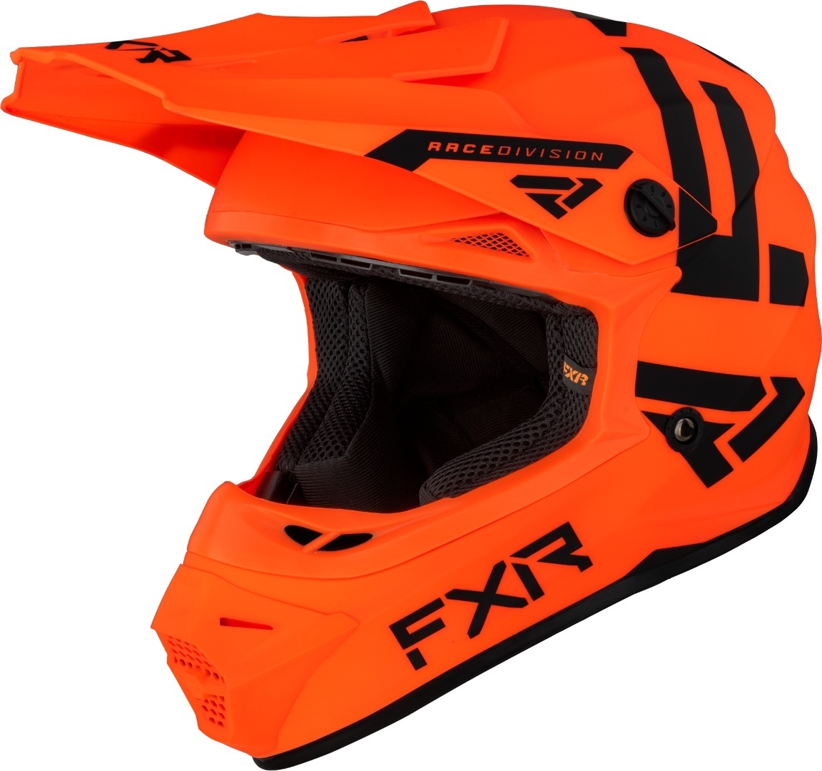 FXR Legion MX Gear Cască de motocross pentru tineret Portocaliu/Negru Y/M (50/51) Figura 1