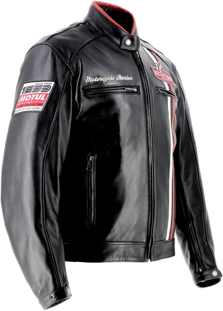 Helstons Jay Motul Edition Motorcycle Leather Jacket black 4XL Figure 2