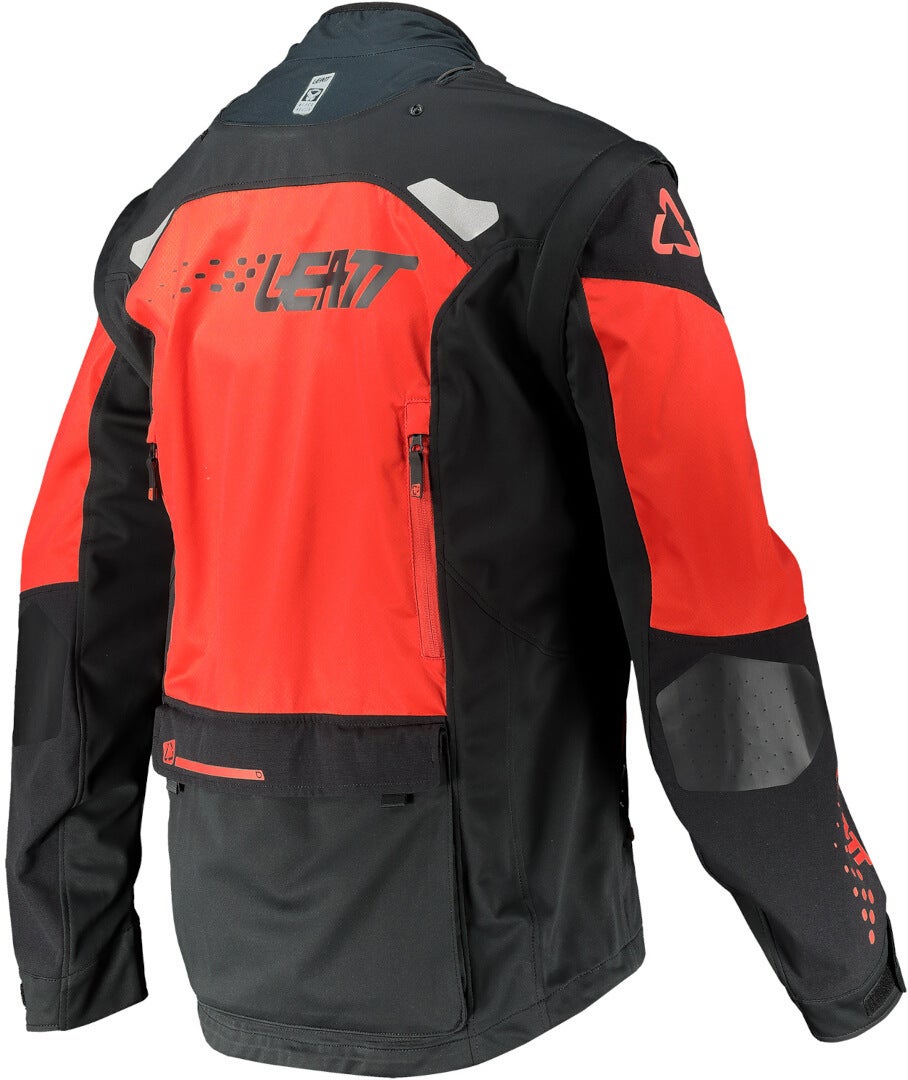 Leatt Moto 4.5 Lite Giacca Motocross nero/rosso M Figura 3