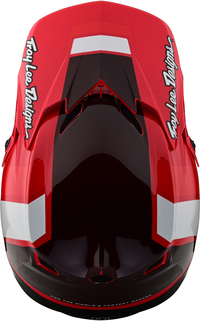 Troy Lee Designs GP Nova Cască de motocross pentru tineret roșu Y/M (50/51) Figura 2