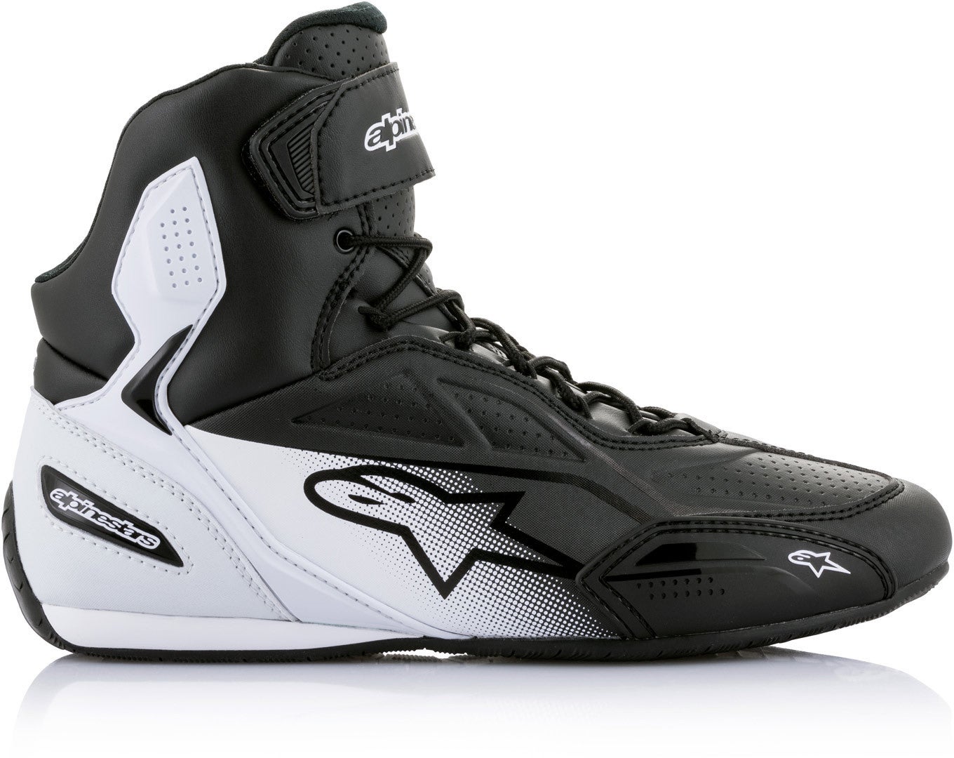Alpinestars Faster 3 Motorcycle Shoes black/white 7,5 (40) Figure 5