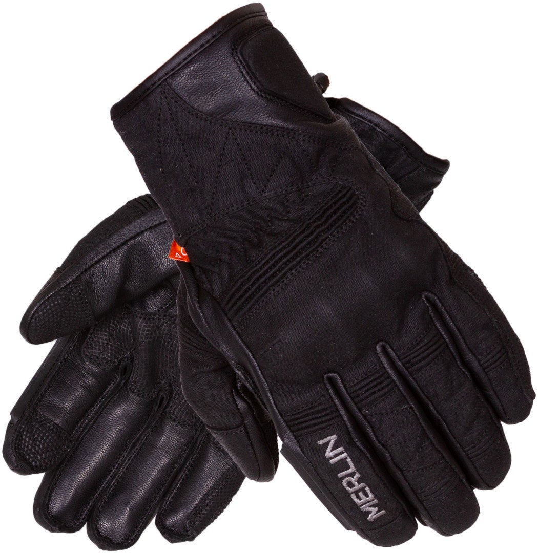 Merlin Mahala WP Explorer D3O Motorcykelhandsker Sort XL Figur 1