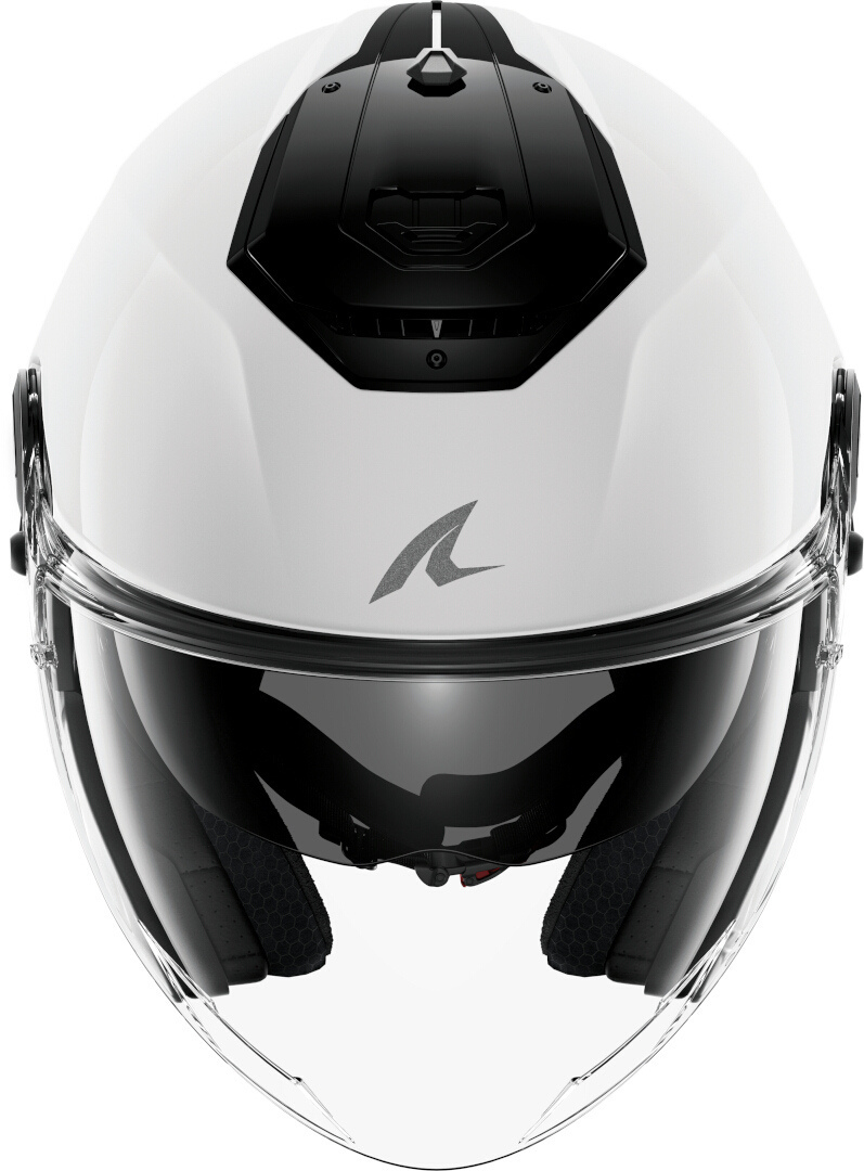 Shark RS Jet Blank Cască cu reacție Alb/Negru M (57/58) Figura 2
