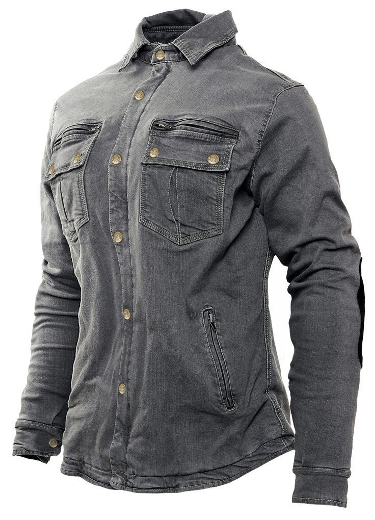 Bores Driver Donna Moto Camicia grigio XL Figura 2
