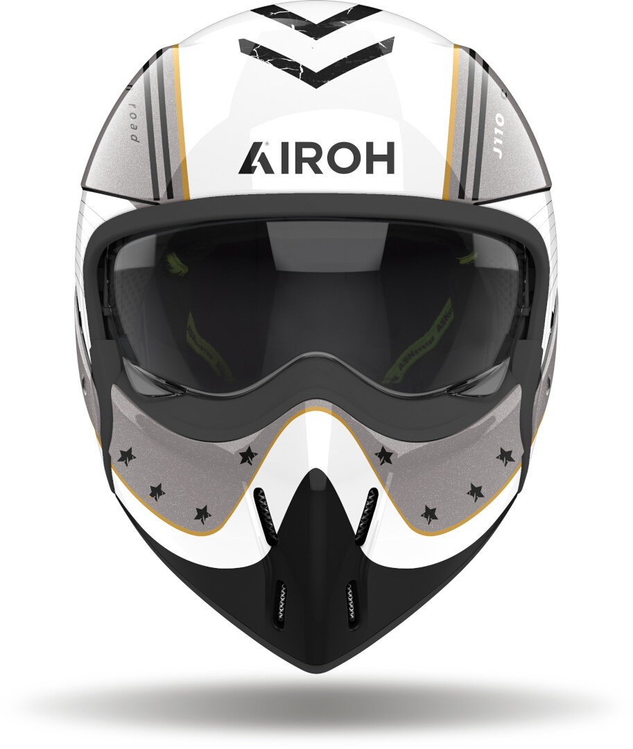 Airoh J110 Command Jethelm grau/schwarz/weiß XL (61/62) Abbildung 5