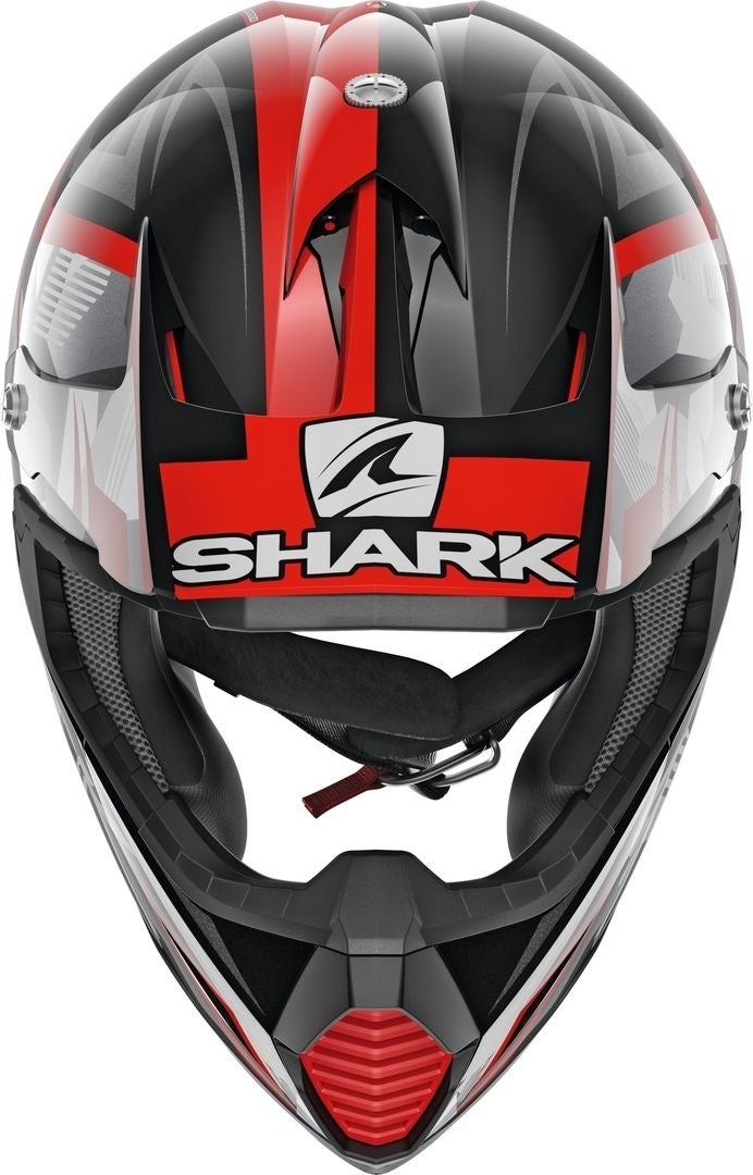 Shark Varial Replica Tixier 모토크로스 헬멧 검정/빨강 남성 (57/58) 그림 2
