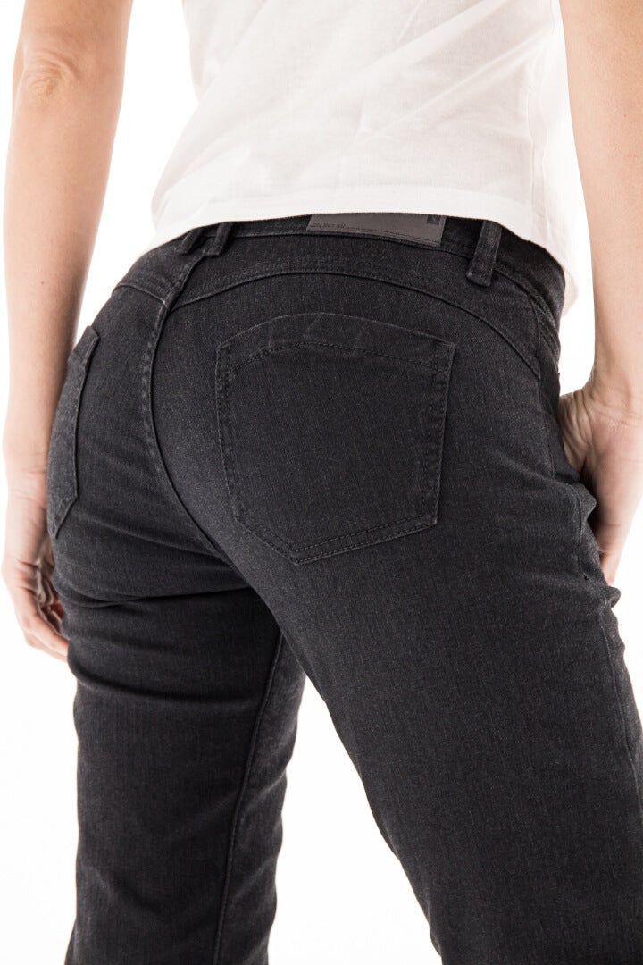 Ixon Judy Damer Motorcykel Jeans Sort XL Figur 3