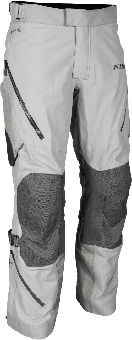 Klim Badlands Pro 2023 Motorcycle Textile Pants grey Short 34 Figure 2