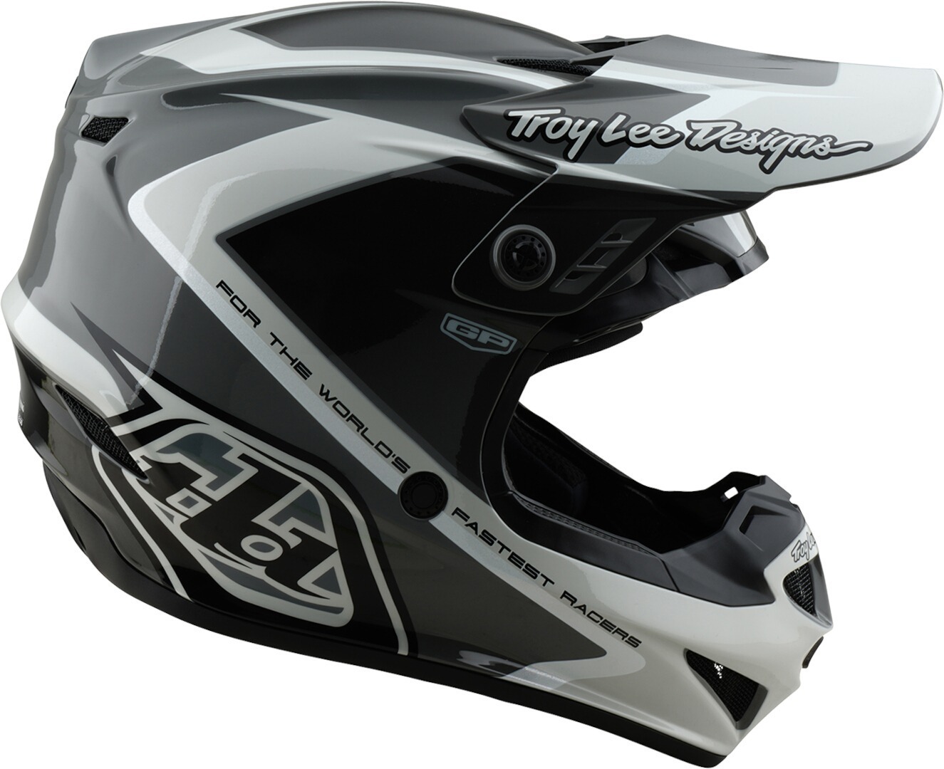Troy Lee Designs GP Shutter Motocross hjälm grå Förlust (58/59) Figur 6