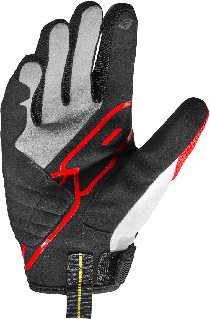 Spidi Flash-R Evo Tex Mănuși pentru motociclete pentru doamne roșu M Figura 3
