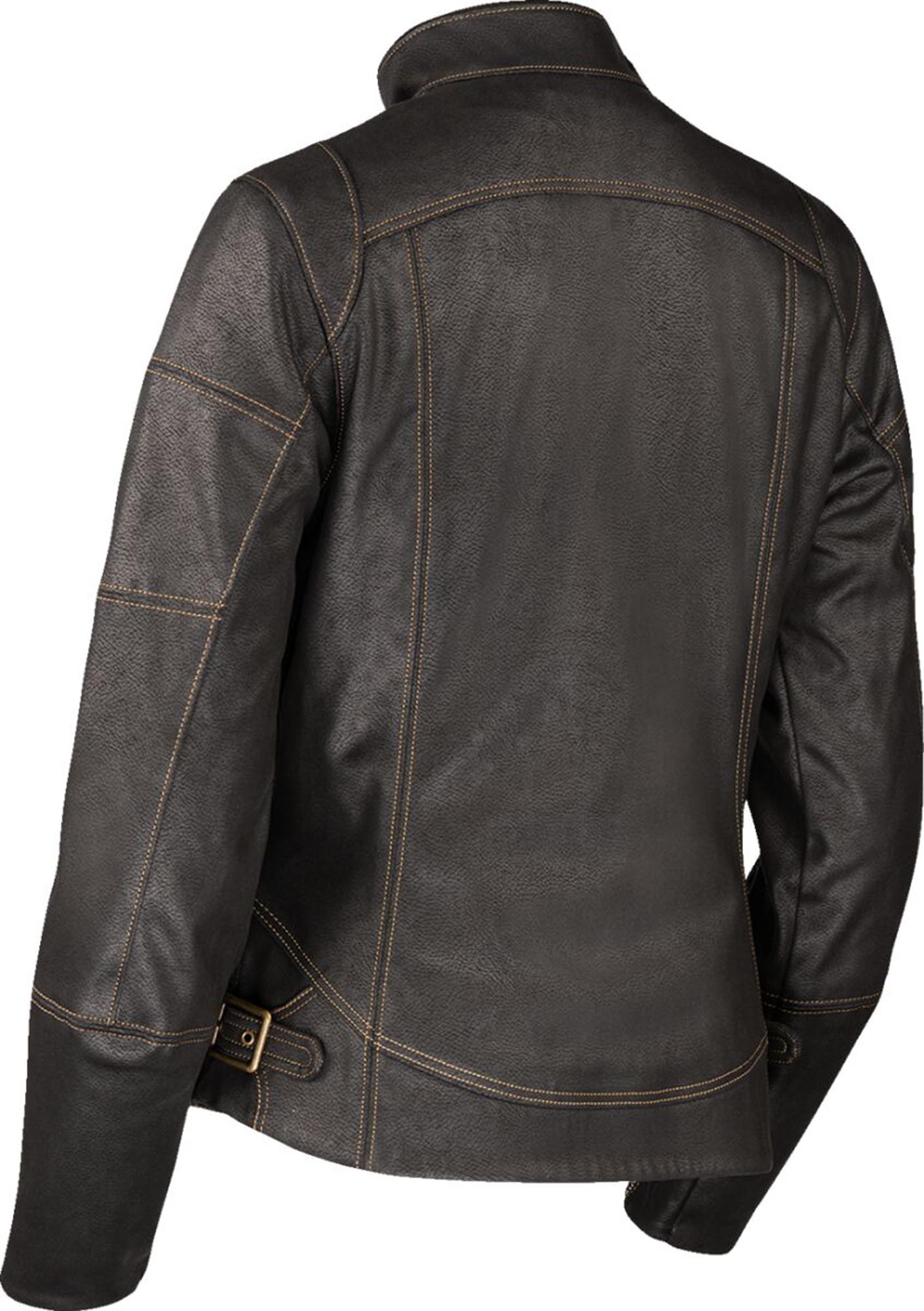 Icon Tuscadero 3 Dames motorfiets textieljas Zwart M Figuur 2