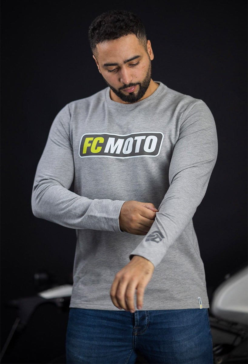 FC-Moto Ageless Langarmshirt grau 3XL Abbildung 3