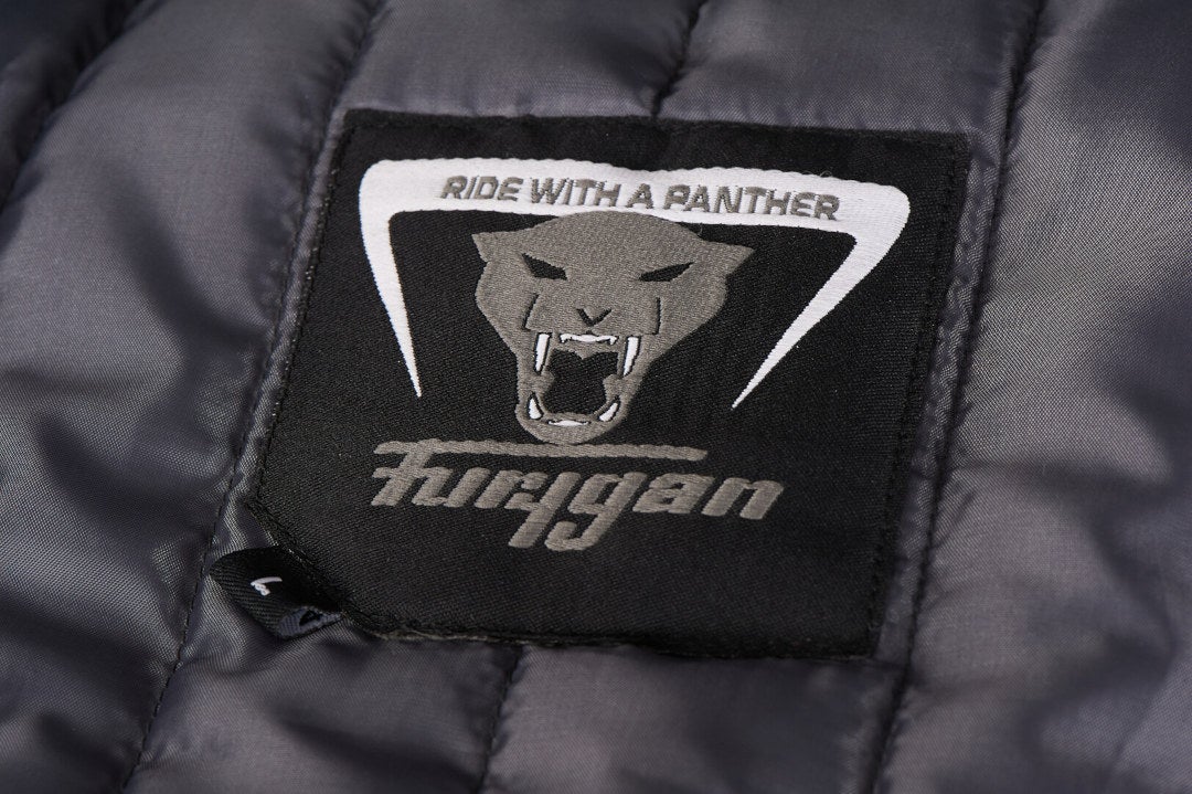 Furygan Sektor Roadster Motorcycle Textile Jacket dark grey/black/red L Figure 2