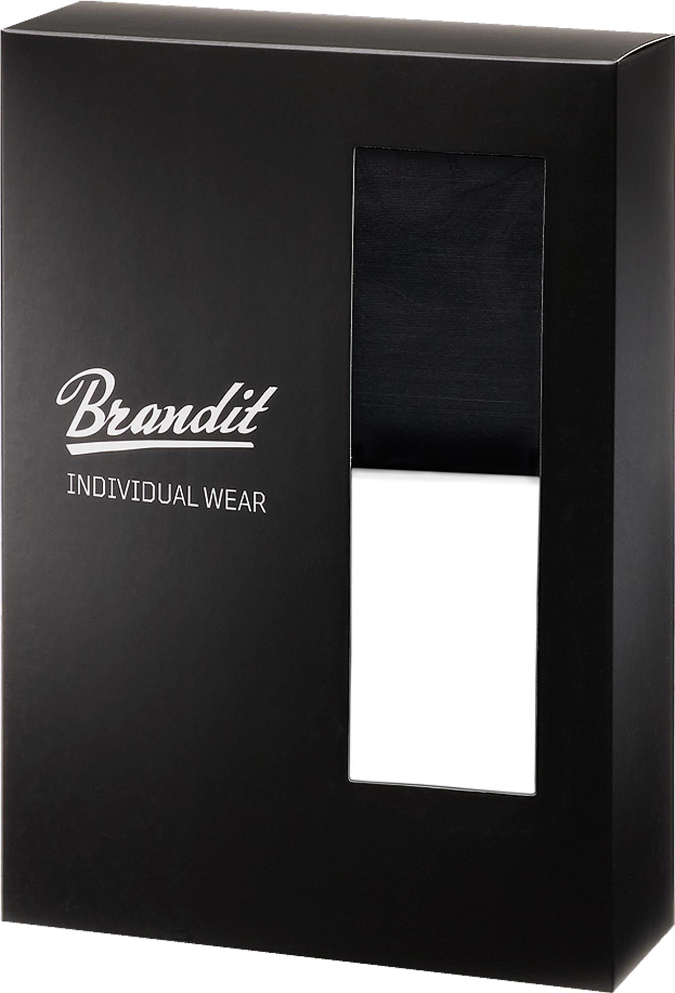 Brandit Logo Boxer - Pack de 2 Blanc/Noir M Figure 2