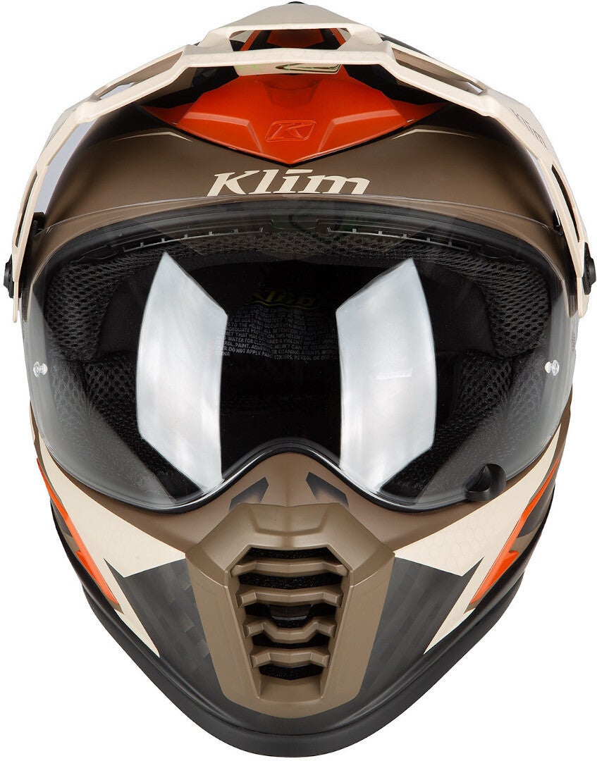 Klim Krios Pro Charger Casco da motocross Marrone opaco XL (61/62) Figura 5